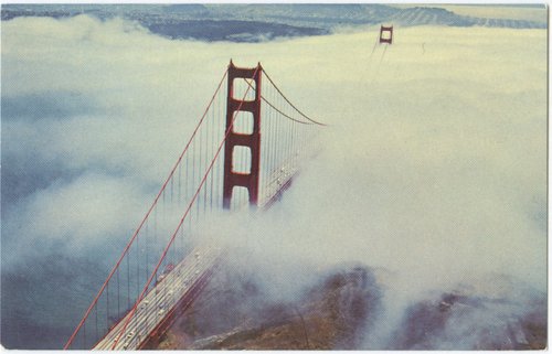 Golden Gate Bridge in the Fog
