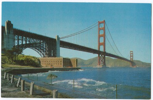 Fort Point and the Golden Gate Bridge