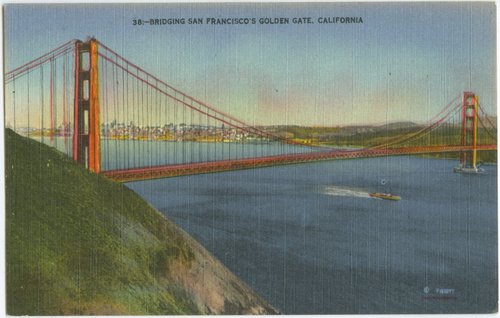 Bridging San Francisco's Golden Gate, California