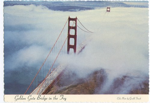 Golden Gate Bridge in the Fog