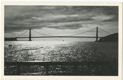 Majestic Sweep of the Golden Gate Bridge at Sunset
