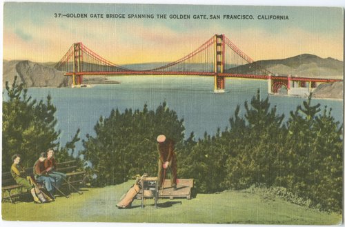 Golden Gate Bridge Spanning the Golden Gate, San Francisco, California