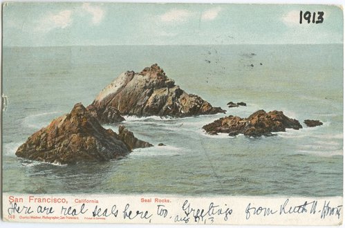 Seal Rocks, San Francisco, California