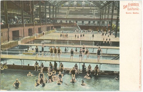San Francisco, California, Sutro Baths.