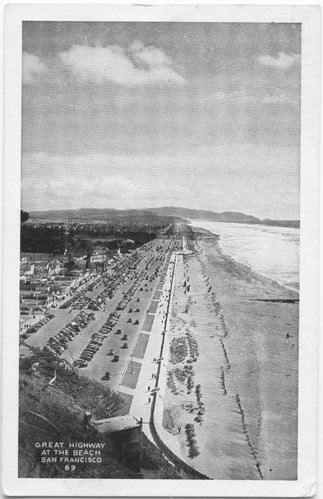 Great Highway at the beach, San Francisco