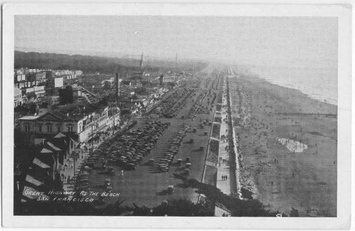 Great Highway at the beach, San Francisco