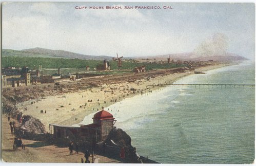 Cliff House Beach, San Francisco, Cal