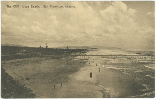 The Cliff House Beach, San Francisco, California