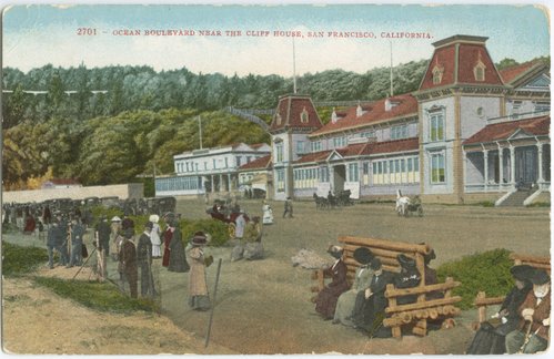 Ocean Boulevard near the Cliff House, San Francisco, California