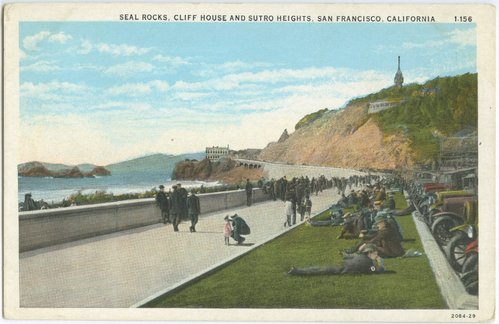 Seal Rocks, Cliff House and Sutro Heights, San Francisco, California