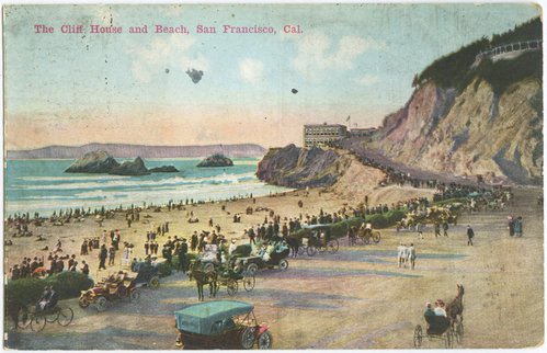 The Cliff House and Beach, San Francisco, Cal