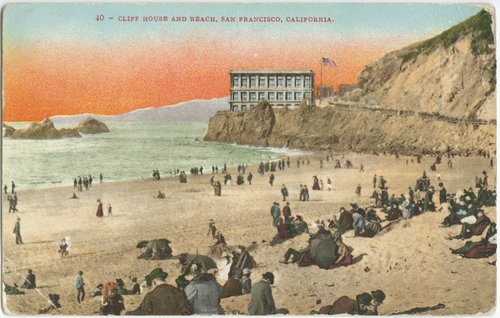 Cliff House and Beach, San Francisco, California