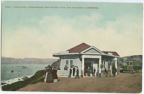 Lands End, overlooking the Golden Gate, San Francisco, California